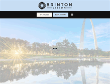 Tablet Screenshot of brintonvision.com